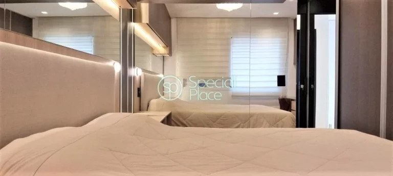 Imagem Lindo Apartamento tipo duplex mobiliado com 73m² em local nobre de Pinheiros. Sala para dois ambien...