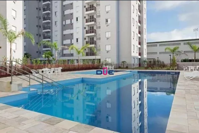 Imagem Apartamento 2 dormitórios com 1 vaga em prédio com lazer completo
