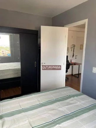 Imagem Apartamento com 1 dormitório para alugar, 32 m² por R$ 2.895,00/mês - Vila Augusta - Guarulhos/SP