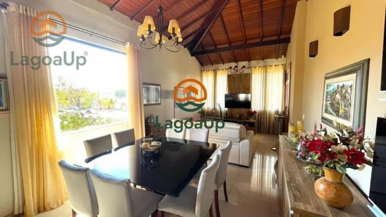 Imagem Casa com 3 dormitórios à venda, 170 m² por R$ 1.620.000,00 - Condomínio Roseiral - Lagoa Santa/MG