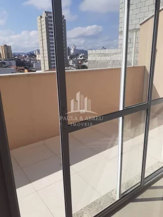 Imagem Cobertura Fantástica, 230m², Entrada Independente, 3 Dormitórios, sendo 2 Suítes, 5 Sacadas, 2 Vagas, no Vila Vitória, Mauá-SP