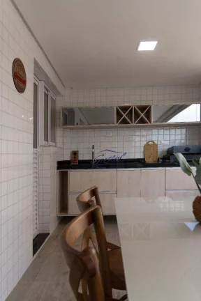 Imagem Apartamento com 3 dormitórios à venda, 119 m² por R$ 1.010.000,00 - Canto do Forte - Praia Grande/SP