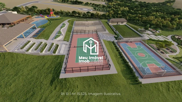 Imagem Cond Encanto das Águas Corumbá IV Lote 3.404m² Portaria 24 horas Lazer Completo