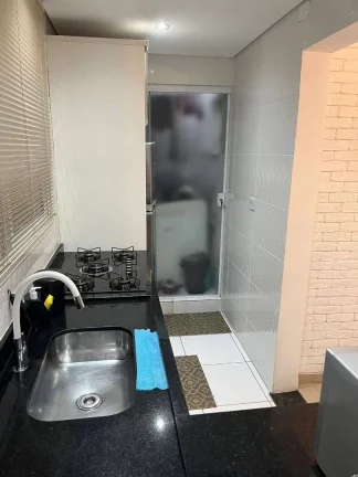Imagem Apartamento com 2 dormitórios à venda, 55 m² por R$ 390.000,00 - Vila Camilópolis - Santo André/SP