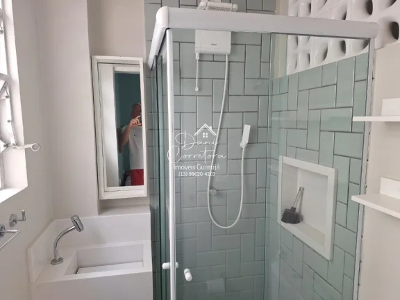 Imagem Apartamento à venda em Guarujá-SP: 2 quartos, 2 suítes, 2 salas, 2 banheiros, 1 vaga, 60 m² na Vila Alzira! Venha conferir!