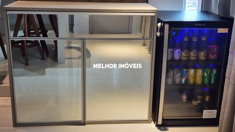Imagem Apartamento mobiliado e equipado à venda com 2 dormitórios sendo 1 suíte localizado no bairro Ariribá em Balneário Camboriú