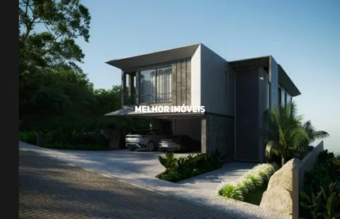 Imagem Casa Alto Padrão em Condominio Fechado com 04 suítes em Balneário Camboriú