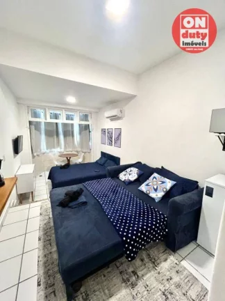 Imagem Studio com 1 quarto à venda, 29 m² por R$ 355.000 - Embaré - Santos/SP