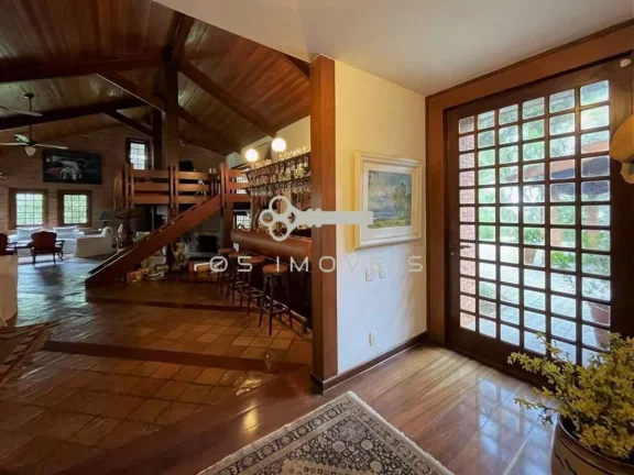 Imagem Casa na Fazendinha: Terreno 7.390m² = piscina,gourmet,tênis,sauna,hóspedes!