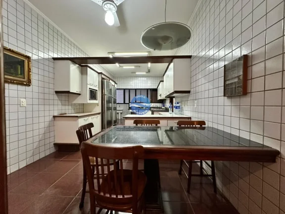 Imagem Apartamento grande à venda em Santos vista mar na Pompéia
