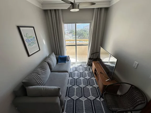 Imagem Lindo Apartamento com um dormitório a venda na Vila Caiçara - Praia Grande.