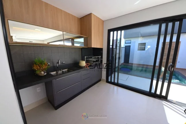 Imagem Casa moderna com 3 suítes e escritório à venda, por R$ 2.100.000 - Condomínio Próximo Parque Ecológico - Indaiatuba/SP