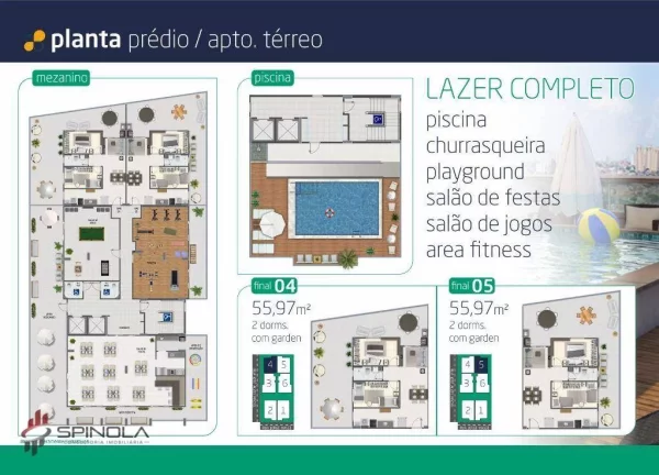 Imagem Apartamento com 2 dormitórios à venda, 55 m² por R$ 372.736,06 - Aviação - Praia Grande/SP