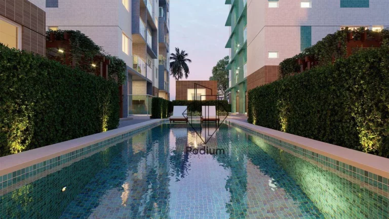 Imagem Apartamento térreo sem área privativa com varanda / sacada gourmet e área de lazer completa no bairro do Altiplano Cabo Branco - AP1774