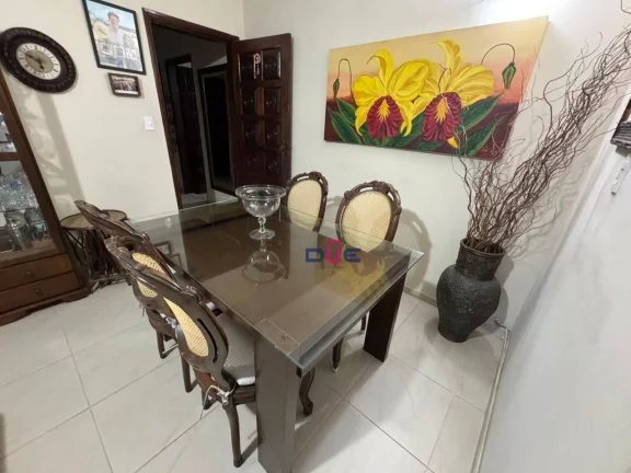 Imagem Apartamento com 3 dormitórios mais dependência completa de empregada à venda, 141 m² por R$ 690.000 - Boqueirão - Santos/SP