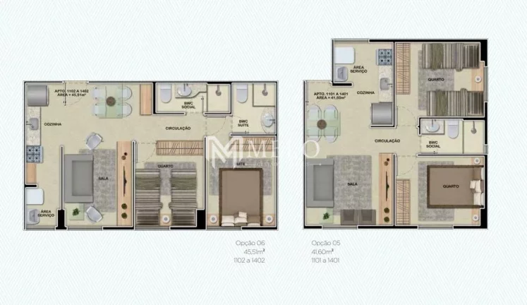 Imagem Oportunidade em BOA VIAGEM: 43,65m²,02qts, 01suite, 01 vaga...