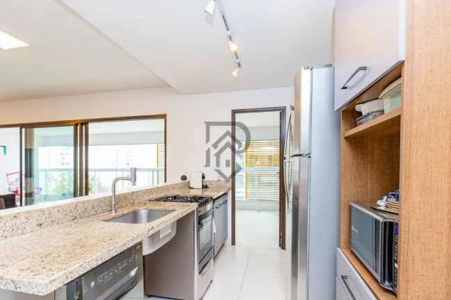 Imagem Apartamento brooklin pronto para morar andar alto vista livre