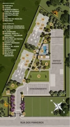 Imagem APARTAMENTOS RESIDENCIAL AMETISTA - SOUZA ARAÚJO - SUMARÉ