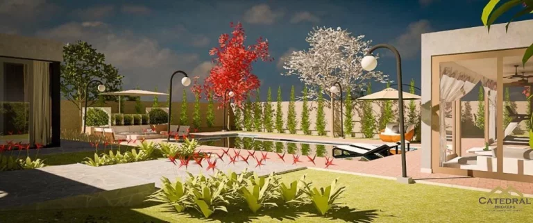 Imagem Casa em condomínio fechado com 3 quartos e piscina de 479m2 e terreno de 1.122m2