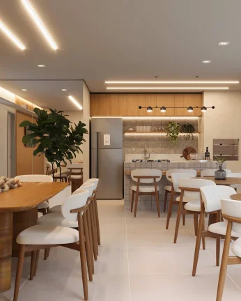 Imagem Apartamento no Portão Curitiba com 1 quarto e lazer completo