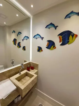 Imagem Apartamento com 3 suítes e 2 vagas de garagem em Balneário Camboriú/SC