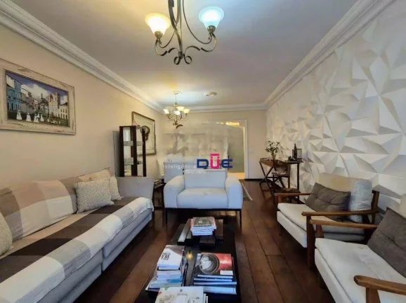 Imagem Apartamento com 3 dormitórios à venda, 144 m² por R$ 1.150.000 - Boqueirão - Santos/SP