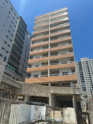 Imagem Apartamento à venda na Guilhermina, Praia Grande-SP: 1 quarto, 1 suíte, 1 sala, 2 banheiros, 51m² de área.