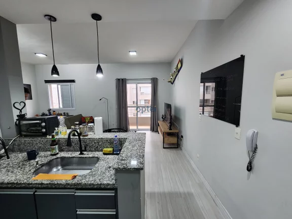 Imagem Loft Mobiliado de 50m2 no condomínio Marco Zero Home com lazer na cobertura - jardim do mar - São Bernardo do Campo