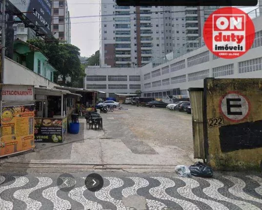 Imagem Terreno à venda, 1190 m² por R$ 11.000.000,00 - José Menino - Santos/SP