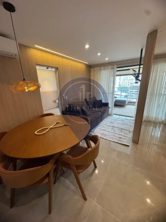 Imagem Apartamento para locação em Higienópolis, São Paulo-SP: 1 quarto, 1 suíte, 2 salas, 1 banheiro, 1 vaga de garagem, 55m².
