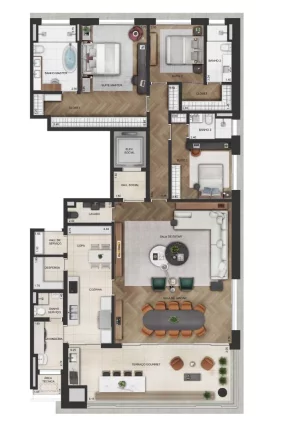 Imagem Apartamento em Jardim América - São Paulo SP