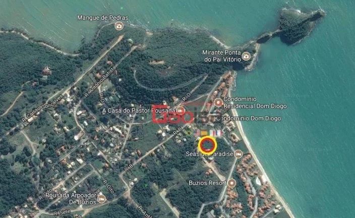 Imagem Terreno à venda, 1276 m² por R$ 1.000.000 - Marina - Armação dos Búzios/RJ