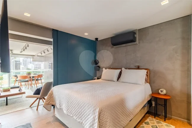Imagem Apartamento à venda com 1 quarto, sendo 1 suíte, no condomínio Home Boutique Brooklin, São Paulo - SP