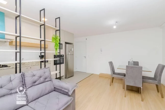 Imagem Lindo apartamento novo, com 2 quartos (1 suíte), sacada com churrasqueira à venda por R$ 551.023,26 - Tingui - Curitiba/PR