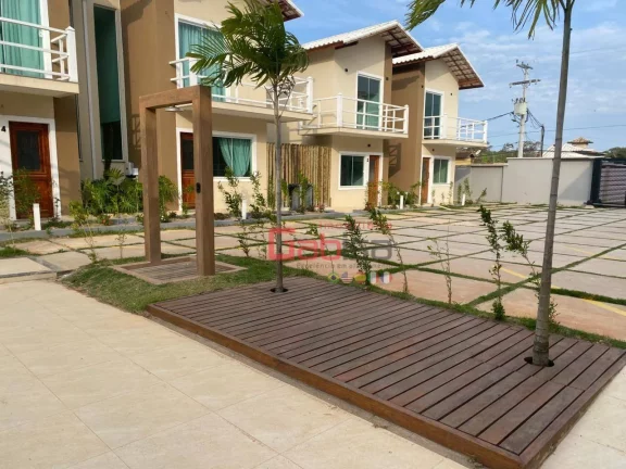 Imagem Casa com 3 Quartos Nova em condomínio com piscina e sauna à venda, 90m² por R$ 459.000,00 - Praia Rasa - Armação dos Búzios/RJ