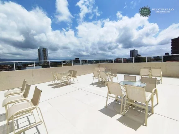 Imagem Apartamento com 1 dormitório à venda, 58 m² por R$ 430.000,00 - Tupi - Praia Grande/SP
