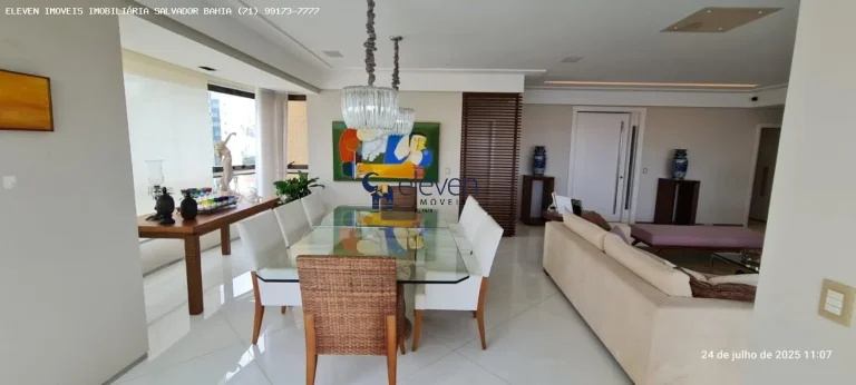Imagem Apartamento para Venda em Salvador, Ondina, 5 dormitórios, 5 suítes, 7 banheiros, 4 vagas