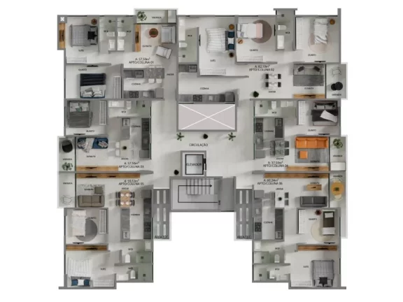 Imagem Apartamento à venda, 58 m² por R$ 489.000,00 - Intermares - Cabedelo/PB