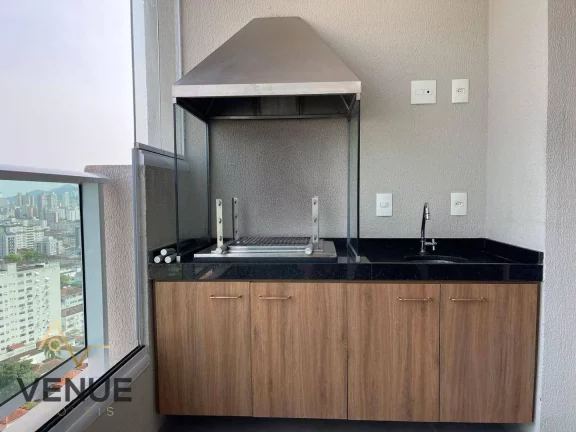 Imagem Apartamento com 2 dormitórios à venda, 64 m² por R$ 892.000,00 - Vila Belmiro - Santos/SP