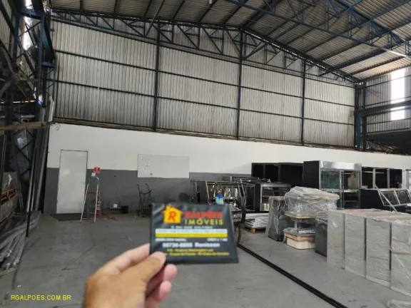 Imagem Galpão para Locação em DUQUE DE CAXIAS, Jardim Gramacho, 1 banheiro