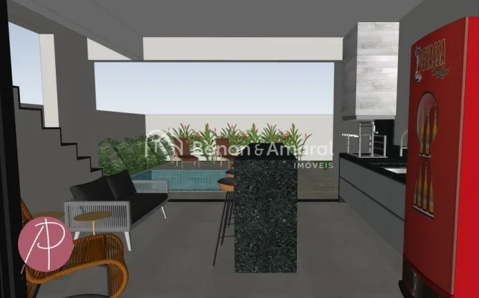 Imagem Maravilhosa casa em construção no Condomínio Arborais. A residência conta com 3 suítes todas co...