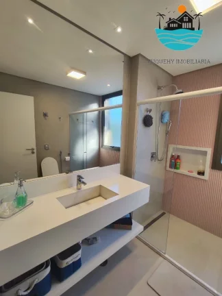 Imagem Aluguel Juquehy Temporada, Venda, 5 suítes, piscina aquecida, 50 Metros da praia, max 16 pessoa, serviço de praia, 2 vagas, | Juquehy Imobiliária