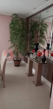 Imagem Lindo apartamento todo mobiliado à venda, de fino acabamento no Centro, São Bernardo do Campo, com 3 suítes, 3 vagas, 155 m².