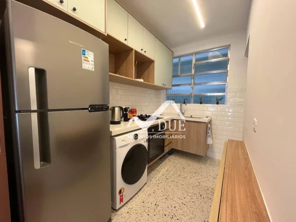 Imagem Apartamento com 1 dormitório à venda, 42 m² por R$ 532.000,00 - Boqueirão - Santos/SP