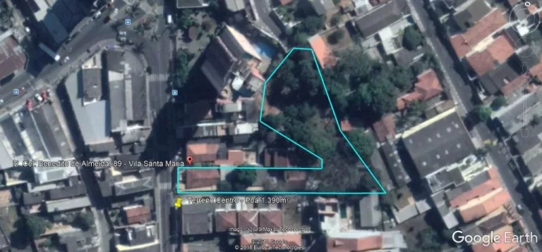 Imagem Terreno à venda, 1390 m² por R$ 2.000.000,00 - Centro - Poá/SP