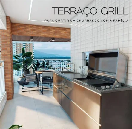 Imagem APARTAMENTO COM 48.05 m² - GUILHERMINA - PRAIA GRANDE SP