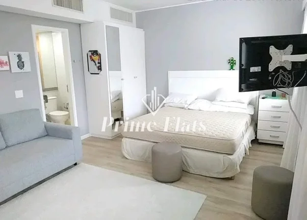 Imagem Flat disponível para venda no Hotel Slaviero Essential São Paulo Moema, com 26m², 1 dormitório e 1 vaga