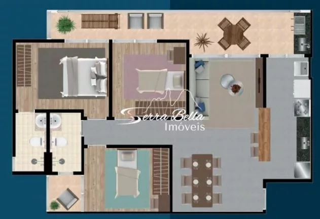 Imagem Apartamento Alto Padrão em Centro, Petrópolis/RJ