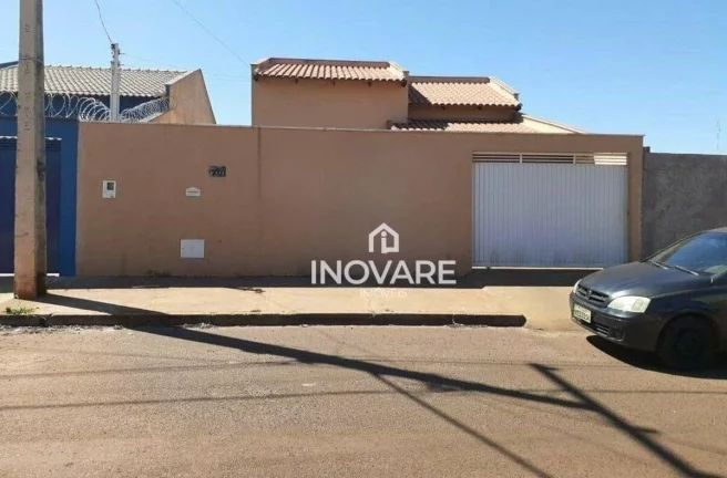 Imagem Casa com 3 dormitórios à venda, 101 m² por R$ 370.000,00 - Sonho Verde - Itumbiara/GO
