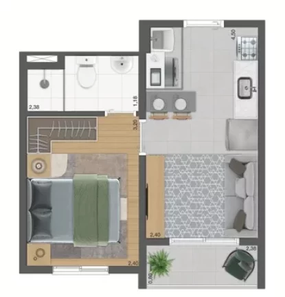 Imagem Apartamento em Campo Belo - São Paulo SP